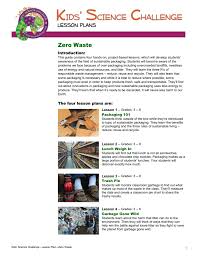 Zero Waste Lesson Plans