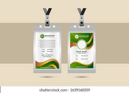 Select the options for both the. Corporate Id Card Design Template Space Stock Vector Royalty Free 1639160359