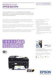 Ce pilote est pour windows 2000/xp/vista/7 (32bit). Epson Stylus Office Bx610fw Printer User Guide Manual Operating