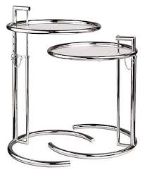 Eileen Gray Side Table Iconic Furniture Design Grey Side Table Iconic Furniture