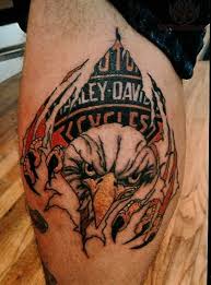 If you have the real passion for wearing a biker tattoo, harley davidson is the best option. Harley Davidson Tattoos Page 26