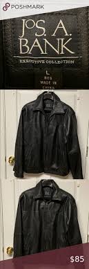 They also offer shoes, ties, tuxedos, and other high. Joseph A Bank Executive Collection Leather Jacket Leather Jacket Leather Jacket Shopping Black Leather Bomber Jacket