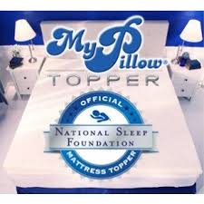 Mypillow Bed Topper The Official Bed Topper Of The National Sleep Foundation Mypillow Memory Foam Mattress Foam Mattress
