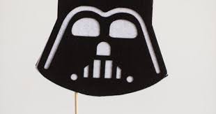 Felt Photo Booth Prop Darth Vader Mask Darth Vader Mask Photo Booth Props Felt Mask