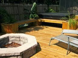 If you have a deck that is a regular gathering spot then a fire pit can really add to the ambience of your home. A Fire Pit Is A Great Addition To A Backyard Entertaining Setting Not Only For Their Aesthetic Qualities But For W Deck Fire Pit Diy Fire Pit Sunken Fire Pits