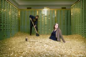 If you are moving to switzerland. Swim In Money Uncle Scrooge Style For Sale A Swiss Bank Safe Laden With 8 Million Coins Luxurylaunches