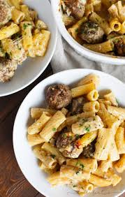 Creamy Swedish Meatball Pasta Bake Swedish Meatball Pasta Casserole Recipe Recipe Meatball Pasta Meatball Pasta Bake Pasta Bake