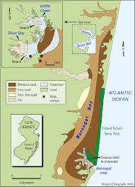 Distribution Of Morpho Sedimentary Units In Barnegat Bay