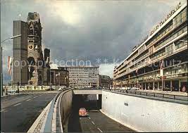 Die straße wurde nach der ungarischen hauptstadt benannt. Berlin Budapester Strasse Mit Tunnel Und Gedaechtniskirche Kat Berlin Nr Kf62353 Oldthing Ansichtskarten Berlin