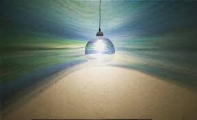 Ocean Wave Light Pendant Blue Sea Green Modern Beach Etsy In 2020 Pendant Lighting Ocean Waves Light Wave