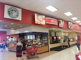 Pizza Hut And Starbucks In The Target Cafe Pizza Hut Hut Cafe