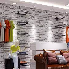 Modern Vintage 3d Stone Wall Paper 3d Brick Wallpapers Design Fashion Clothing Shop Background Vinyl Pvc Wallpaper For Walls From Windy Love 37 17 Dhgate Co Brick Effect Wallpaper 3d Brick Wallpaper 3d Stone Wall
