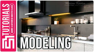 kitchen design in 3ds max tutorial +