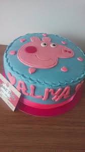 Gateau Peppa Pig Pate A Sucre 12 Personnes Cake Cake Design Peppa Pig