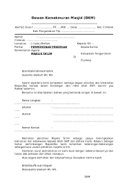 Contoh surat pribadi permohonan mengurus ktp. Doc Surat Izin Majelis Taklim Docx Iphey El Shirazy Academia Edu