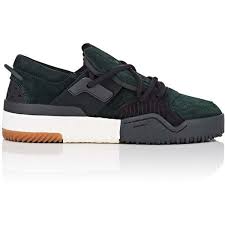 Adidas Originals By Alexander Wang Men S Men S Bball Suede Sneakers 250 Liked On Polyvore Featuring Men S Suede Shoes Men Wide Sneakers Wide Shoes For Men