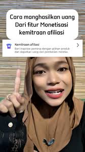 Cara menggunakan fitur monetisasi kemitraan afiliasi #edukasi