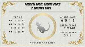 Prediksi Togel Sydney Pools 2 Agustus 2020 Dublin Sydney Lottery