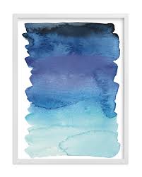 See more ideas about ombre wall, ombre paint, wall paint designs. Blue Ombre Wall Art Prints By Kelsey Mcnatt Minted
