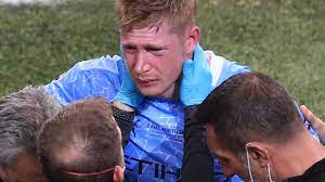 De bruyne was subbed off in the 59th minute of saturday's champions league final against chelsea because of an eye injury, according to stuart brennan of the manchester evening news. De Bruyne Nog Niet Fit Genoeg Voor Eerste Ek Wedstrijd Belgie Nos