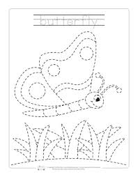 Kindergarten students can also use this worksheet. Spring Tracing Worksheets Itsybitsyfun Com