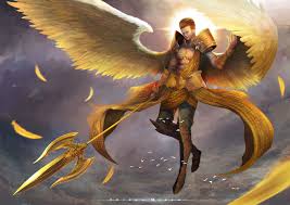 Artstation Angel The God Of War Jun Wei Male Angels Angel Art Angel Warrior