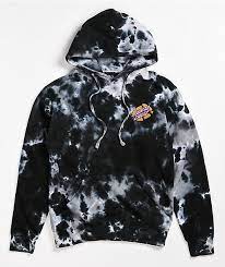 Flip the shirt over to apply to the back as well. Santa Cruz Broken Dot Black White Tie Dye Hoodie Zumiez