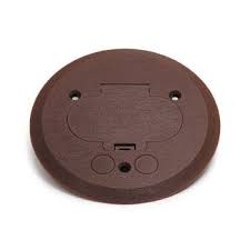 Ap Pfc B Brown Floor Box Cover Pvc Covered Boxes Pvc Flooring Flooring