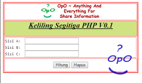Check spelling or type a new query. Menghitung Keliling Segitiga Menggunakan Php Dan Htmlopodab