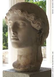 Head Of A Statue Of Nike In The Athenian Agora At My Favourite Planet Statue Sculpture Sculptures