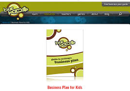 7 Business Plan Templates For Kids Free Printables