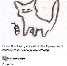 Kitsune drawing waterkitsune fox foxdrawing markerdrawing markerdrawings. Cave Cat Drawing Tumblr