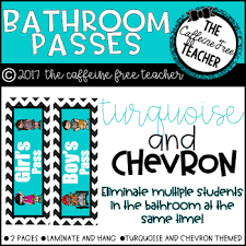 Make your bathroom the cleanest — and tidiest — room in the house with these easy and genius storage ideas. Bathroom Pass Ideas Worksheets Teaching Resources Tpt