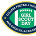 Cool! Saturday is Girl Scout Day at College Football Hall of Fame
