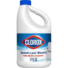Clorox Splash Less Liquid Bleach Regular 77oz In 2021 Clorox Bleach Clorox Bleach