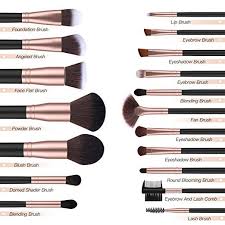 Amazon Com Bestope Makeup Brushes 18 Pcs Makeup Brush Set Premium Synthetic Foundation Powder Kab Makeup Brushes Amazon Bestope Makeup Brushes Eye Makeup Kits