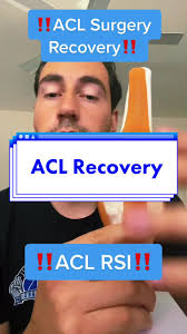 ACL Reconstruction Surgery recovery. ACL RSI is a 12 questionaire designed  to help out with the osychological component of rehab. #aclrecovery  #aclrehab #aclreconstruction #physicaltherapy #hoopers ...