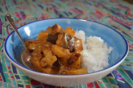 Lemongrass Vegetable Curry With Potatoes Eggplant Tofu Coconut Milk Mushroom Sauce Vegetable Curry Recipes Delicious Vegan Recipes