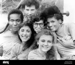 POWERHOUSE, (clockwise from bottom): Jessica Prentice, Domenica Galati,  Michael Mack, Michael Wikes, Jason Kravits, Sandra Stock Photo
