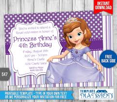 Sofia the first free line invitation templates create a charming free sofia the first invitation for your little princess too colorful and all too joyous you can never party pdf psd & jpeg format pdf invite has easy type and print option free 30 sofia the first party ideas free printables & must haves 10 free sofia the. Sofia The First Birthday Invitation 3 By Templatemansion On Deviantart