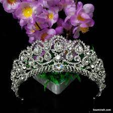 مدل تاج عروس آراسته شده با سنگ های زینتی Hair Beauty Beauty Crown
