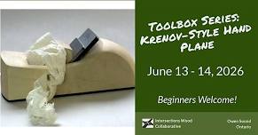 Toolbox Series: Krenov-Style Hand Plane with Pierre Rousseau