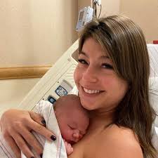 Introducing Roman Robert Petricca! Born Sunday, December 6th, 2020 at 7:01  AM. Weighing 8.9 lbs and 22 in long. We are so in love with our baby boy 💙  #RomanPetricca #BabyP #babypetricca #decemberbaby #babyboy #naturalbirth