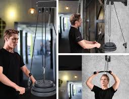 Odoland Wall Mount Forearm Wrist Roller Trainer At Home Gym Roller Home Sport