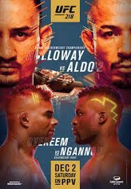 Ufc 258 takes place saturday, february 13, 2021 with 12 fights at ufc apex in las vegas tapology members can make predictions for upcoming mma & boxing fights. Ufc 218 Wikipedia