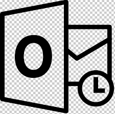 Everyone keeps the default icon. Computer Icons Outlook Com Microsoft Outlook Email Microsoft Office 365 Png Clipart Angle Area Black Black