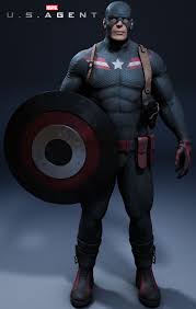 Agent ( john walker ) is a fictional character appearing in american comic books published by marvel comics, usually those starring captain america and. Wip U S Agent Gabriel Martins Marvel Costumes Comic Book Characters Captain America