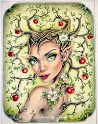 Hummingbird Fairy Fairies 3 Christine Karron Prismacolors