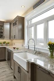 Huge selection of styles and wood types. Kitchen Gallery Taupe Cabinets And Flooring With Granite Counters In 2020 Kitchen Remodel Small Kitchen Renovation Kitchen Design