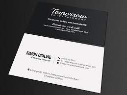 Get directions, reviews and information for business cards tomorrow in fort lauderdale, fl. Upmarket Professional Business Business Card Design For A Company By Chandrayaan Creative Design 16771047
